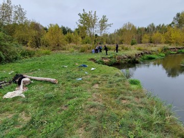 Relacja ze sprzątania Rawki – październik 2024, 